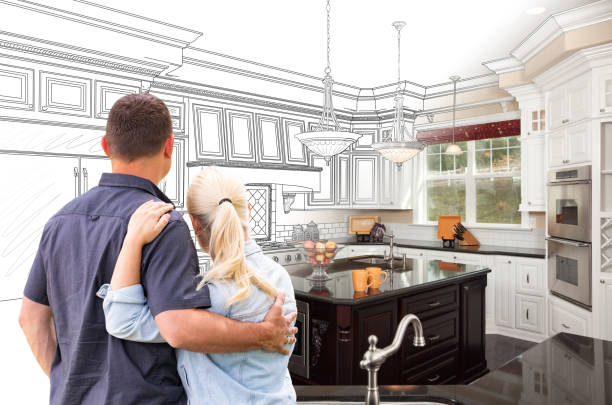 Professional Kitchen Remodeling technician working in Lebanon, OH